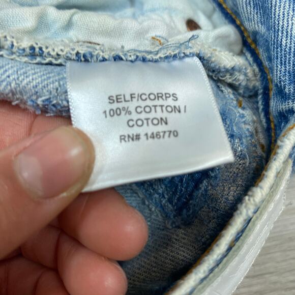 Re/Done Levi's High Rise Slim Straight Leg Jeans Women's 24 - Picture 10 of 13